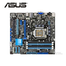 Оригинальный ASUS LGA 1155 P8H67-M 1333 МГц DDR3 P8H67 M материнская плата UATX 32 Гб PCI-E X16 настольный компьютер ПК материнская плата Б/у 2024 - купить недорого