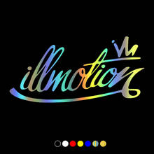 30281# Various Sizes Colors car sticker illmotion vinyl decal waterproof stickers on truck bumper rear window 2024 - buy cheap