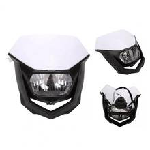 Universal 12V Headlight Fairing Motocross Enduro Dirt Bike Headlamp Lamp Light 2024 - buy cheap