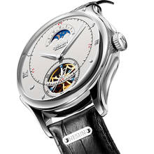 Nesun Official Men's Tourbillion Automatic Mechanical Skeleton Watches Luxury Brand Watch Business New relogio masculino clock 2024 - buy cheap
