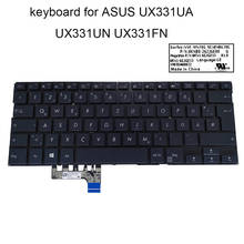 Teclado alemão suíço para retroiluminação, para teclados asus zenbook 13 uxmel, ux331f, ux331ua, ux331un, sw g, qwartz 0knb0, 262jge00, 2629cs00 2024 - compre barato