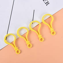 10pcs Plastic Colorful Lamp Shape Buckle Snap Hook Lobster Clasp DIY Needlework Luggage Sewing Handmade Bag Purse Toy Doll Tool 2024 - buy cheap