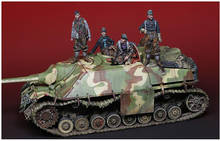 Figura de resina do guerreiro antigo, que inclui 4 figuras (sem tanque ou saco), kits de modelo em miniatura sem pintura, 1/35 2024 - compre barato