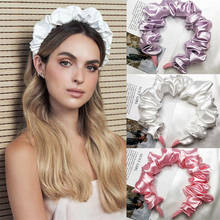 Fashion elegant solid knot women hairbands girl's headbands ins wide lady's headwear hair accessories 2024 - buy cheap