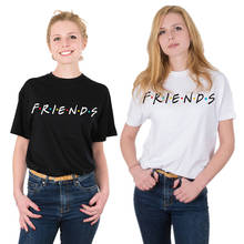 2020 Summer Women T Shirt FRIENDS Letter Print Friends T-shirt Casual Short Sleeve Tops Tee O Neck Female Tops Camisetas Mujer 2024 - buy cheap