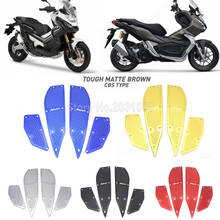Para yamaha xmax 300 1 conjunto 4 pçs placas de pedal apoio para os pés x max 300 motocicleta scooter acessórios xmax 300 para yamaha pé resto almofada 2024 - compre barato