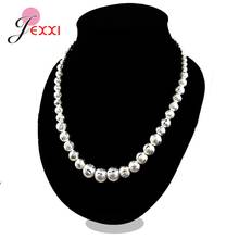 New Luxury Big Beads Pendant Necklaces 925 Sterling Silver Fashion Jewelry Accessory Beaded Necklace Chokers For Anniversary 2024 - buy cheap