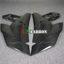 Fibra de carbono completo acessórios da motocicleta corpo painéis laterais carenagem kit carenagens para kawasaki h2 2024 - compre barato