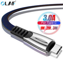 OLAF 3A USB Type C Cable for Huawei Mate 20 Pro P20 Lite Supercharge USB C Fast Charging Cable Type-C Cable for Huawei P30 Pro 2024 - buy cheap