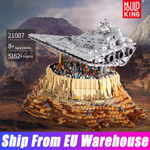 Mould King MOC Star plan The Destroyer Ship The Empire Over Jedha City model sets Building Blocks Bricks Kids DIY Toys Gifts 2024 - buy cheap