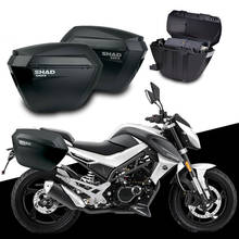 Caixa lateral para bagagem de motocicleta, sistema de suporte para malas, para cfmoto visual 150 nk 150nk sh23 2024 - compre barato