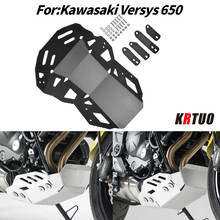 Motorcycle Aluminum alloy Skid Plate Engine Guard Chassis Protection Cover For kawasaki VERSYS 650 LE650E KLE650 Accessories 2024 - buy cheap