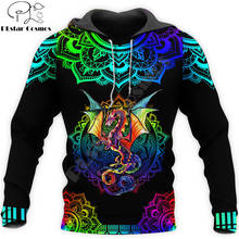 Lovely Dragon Colorful 3D All Over Printed Men Hoodie Harajuku Fashion Sweatshirt Unisex Casual jacket Pullover sudadera hombre 2024 - buy cheap