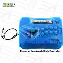 Pandora's box-controlador de videogame com fio, joystick de luta única para pc, ps3, xbox360, caixa de pandora, 9d, raspberry pi 2024 - compre barato
