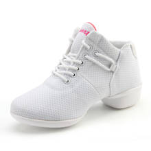 VEAMORS-zapatos de baile con suela blanda para mujer, zapatillas deportivas con respiración, zapatos de práctica de baile moderno, zapatillas de Jazz 2024 - compra barato