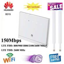 Original unlocked CAT4 150Mbps Huawei B315 4G LTE CPE Wireless Router wifi device up to 32 users PK B593S-22 2024 - buy cheap
