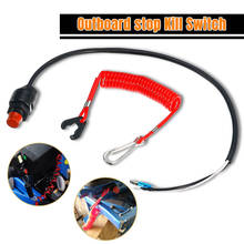Outboard Cut off Switch Safety Tether Lanyard Boat Motor Emergency Kill Stop Switch For Engine Protect For Yamaha/Tohatsu Motors 2024 - buy cheap