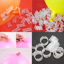 Balloon accessories sealing clip PVC arch bridge balloon chain ribbon ribbon glue birthday party wedding decoration accessories 2024 - buy cheap