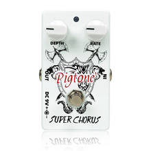 Pigtone-Pedal de efectos para guitarra eléctrica, accesorio de guitarra acústica, superchorus, PP-13, bypass Real 2024 - compra barato