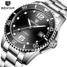 Relogio Masculino BENYAR Brand Men Fashion Military Watch Luxury Waterproof Automatic Mechanical Army Watches Clock Reloj Hombre 2024 - buy cheap