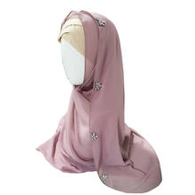 Hijab abaya feminino muçulmano, cachecol hijab, turbante, niqab, turbante, feminino 2024 - compre barato