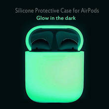 Estojo para fones de ouvido, capa de silicone para apple airpod, proteção, compatível com bluetooth, sem fio 2024 - compre barato