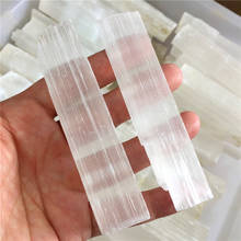 2pcs Natural White Selenite Wand Stick Crystal Stone Fraueneis Mineral Specimen Quartz Crystal Chakra Healing As Gifts 2024 - buy cheap