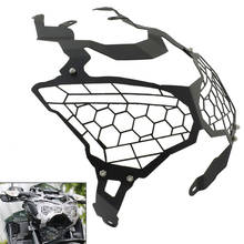 Protector de rejilla para faro delantero, cubierta de protección de acero negro para KAWASAKI Z 900 Z900 ZR900 ABS 2017 2018 2019 2024 - compra barato