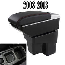 Caja de almacenamiento para consola central, reposabrazos para Honda Fit Jazz 2008-2013, reposabrazos giratorio, 2009, 2010, 2011, 2012 2024 - compra barato