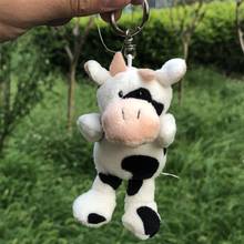 5 Pcs Cow Pendant Stuffed Plush Keyring, Key holder / Keychain Gift Free Shipping 2024 - buy cheap