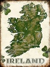 Personalied Ireland Metal Sign 12" x 16" Ireland Vintage Irish Tin Sign 2024 - buy cheap