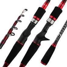 High quality Telescopic Spinning Fishing Rod Carbon Fiber Carp Feeder Casting Rod 1.8M-3.0M Travel Surf Fishing Rod Equipment 2024 - buy cheap