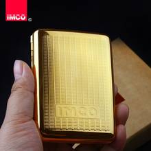 IMCO-caja de cobre puro para cigarros, contenedor de almacenamiento de bolsillo, accesorios para fumar 2024 - compra barato