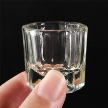 JETTING-vaso de cristal acrílico para decoración de uñas, Juego de vasos de cristal para decoración de uñas, color blanco transparente, 1 unidad 2024 - compra barato