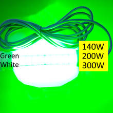Cable de 300W y 10M, luz LED de 12VDC para pesca en aguas profundas, señuelo de pesca tipo calamar, luces para barco de pesca nocturna 2024 - compra barato