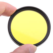 Camera Filter 49mm Full Yellow color lens Filter for Nikon D3100 D3200 D5100 SLR Camera lens 2024 - buy cheap