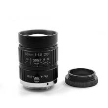 FA-lente industrial de 2/3 pulgadas, longitud focal de montaje C, 50mm, 5 millones, Visión de máquina de baja distorsión de alta definición 2024 - compra barato