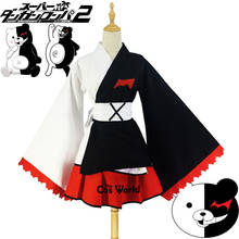Danganronpa Monokuma Kimono Yukata Outfit Anime Games Cosplay Costumes 2024 - buy cheap
