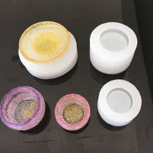 Molde de silicona transparente para fabricación de joyas, combinación de cuenco, plato artesanal, resina UV, DIY, arcilla, 1 unidad 2024 - compra barato