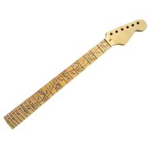 disado 22 Frets inlay Tree of Life maple Electric Guitar Neck Guitar accessories Parts guitarra musical instruments 2024 - buy cheap