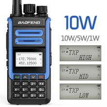 BaoFeng-walkie-talkie de potencia máxima de 10W, estación de Radio, Comunicador, transceptor de 30KM, actualización de UV-99, UV-5R PLUS, bidireccional, Radi 2024 - compra barato