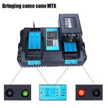 For Makita DC18RD battery charger double charger with USB interface for makita 14.4V-18V with Music USB for Phone Charging 2024 - buy cheap