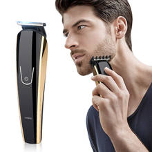 Máquina de afeitar eléctrica para hombres, maquinilla de afeitar, recortadora de barba, afeitadora de barba, cortadora de pelo profesional 2024 - compra barato