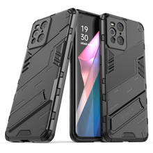 Keysion capa de celular à prova de choque, capa para oppo encontrar x3 pro x3 lite reno 5 stand, capa traseira para realme gt v15 c15 c12 7 pro naizo 20 pro 2024 - compre barato