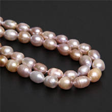 Natural Fresh Water Pearl 7-8mm Oval Seed Loose Beads DIY Women Elegant Necklace Bracelet Jewelry gift potato rice baroque pearl 2024 - buy cheap
