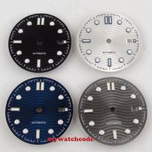 Relógio masculino, esterilizado, preto, cinza, azul, 31mm, fit eta 2824, 2836, mingzhu 2813, 3804, miyota 8215, 8205, d164 2024 - compre barato