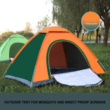 Outdoor Automatic Pop Up Camping Tent 1-4 Person Family Multiple Models Easy Open Hiking Travelling Tents Ultralight Sun Shelter 2024 - buy cheap