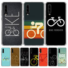 Bicycle Bike Sport Coqu Cover Phone Case For Huawei P30 Lite P20 P40 P50 Mate 40 30 20 10 Pro Luxury Clear Print Shell Coque Cas 2024 - buy cheap