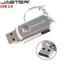 JASTER USB 3.0 Metal Key Chain Flash Drive флешка 3.0 64GB 32GB 16GB Pendrives real capacity Pen drive usb stick 2024 - купить недорого