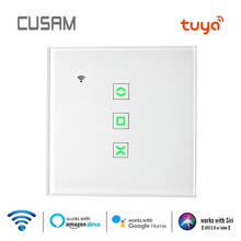 Tuya Smart WiFi Roller Shutter Switch for Electric Curtain Blinds Motor App Remote Control Timing Siri Google Home Alexa Command 2024 - buy cheap